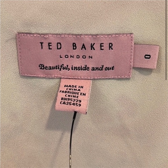 Ted Baker Dresses Ted Baker Cissi Floral Etchings Dress Us 2 Poshmark